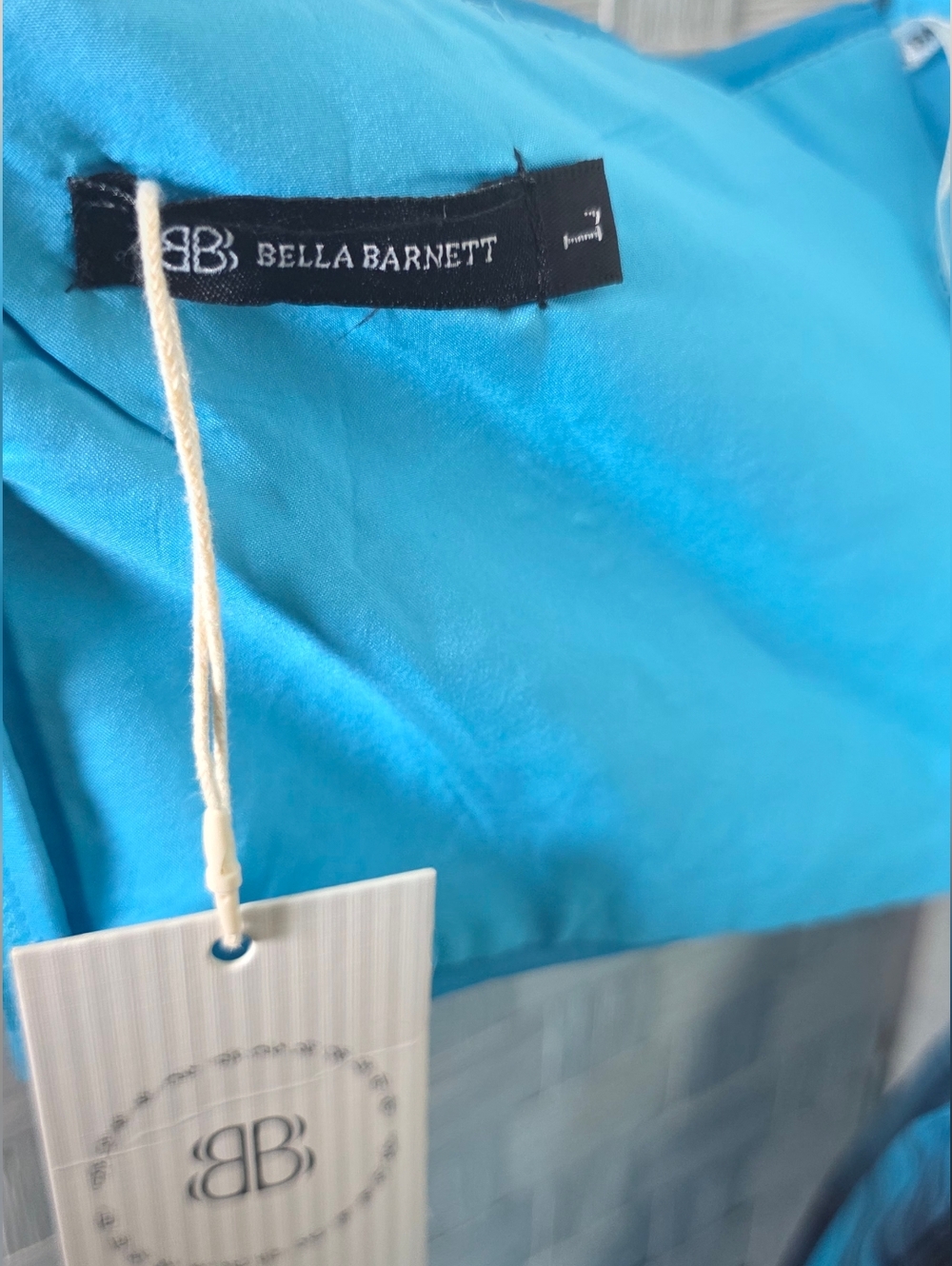 BELLA BARNETT Bandeau High-Low Dress - Picture 6 of 7